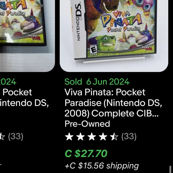Viva Pinata Pocket Paradise Nintendo DS / 2008 / Complete - Picture 8 of 8